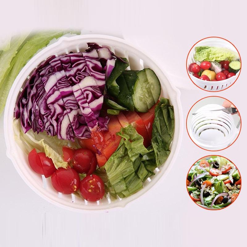 Salad Cutter Bowl Vegetable Chopper